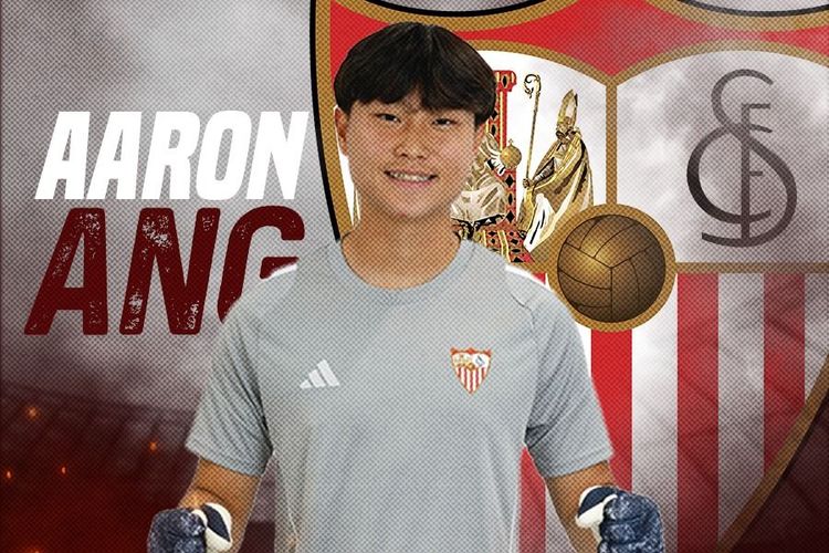 Aaron Ang, Kiper Muda Indonesia Resmi Bergabung ke Sevilla