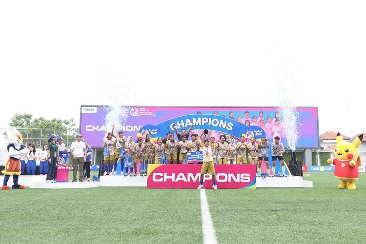 All Stars Bandung Juara Hydroplus Piala Pertiwi U-14 dan U-16 2025