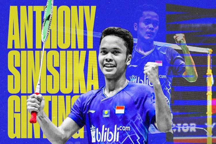 Kiprah Anthony Ginting di Kejuaraan Dunia BWF 2025 Berakhir, Ini Masalah yang Dihadapi