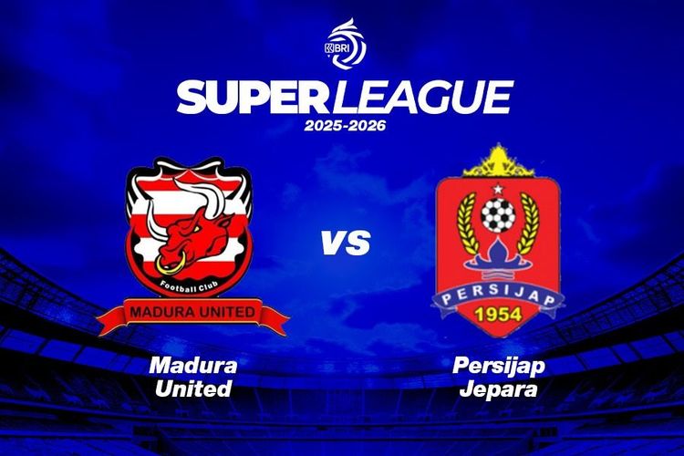 Prediksi dan Link Live Streaming Madura United vs Persijap di Super League 2025-2026