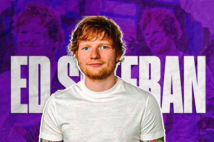 Ed Sheeran Nikmati Nobar El Clasico bersama Carles Puyol di New York