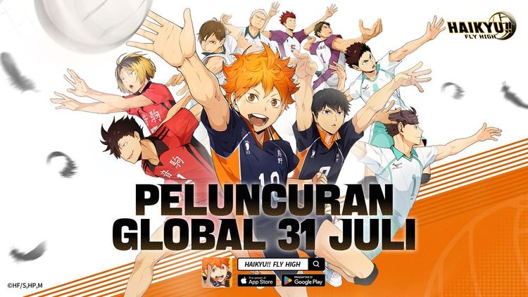 Garena Umumkan Tanggal RIlis Game Haikyu!! Fly High