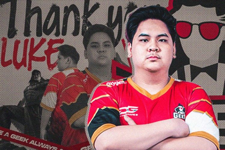 Luke saat masih berseragam Geek Fam