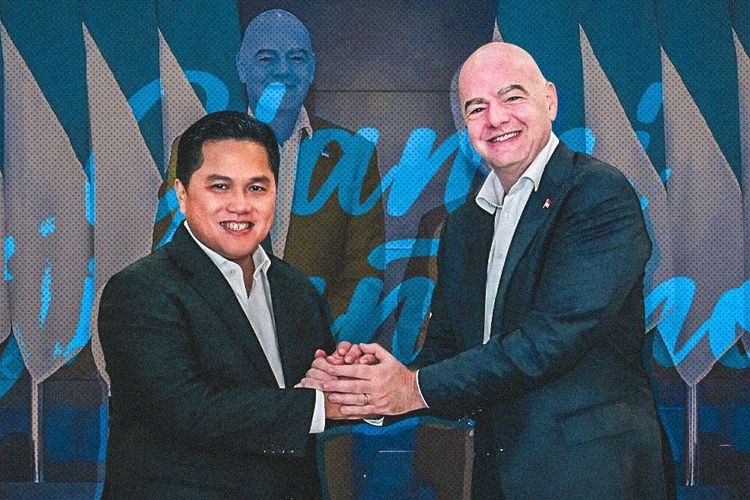 Resmi, Erick Thohir Direstui FIFA Rangkap Jabatan Menpora dan Ketum PSSI