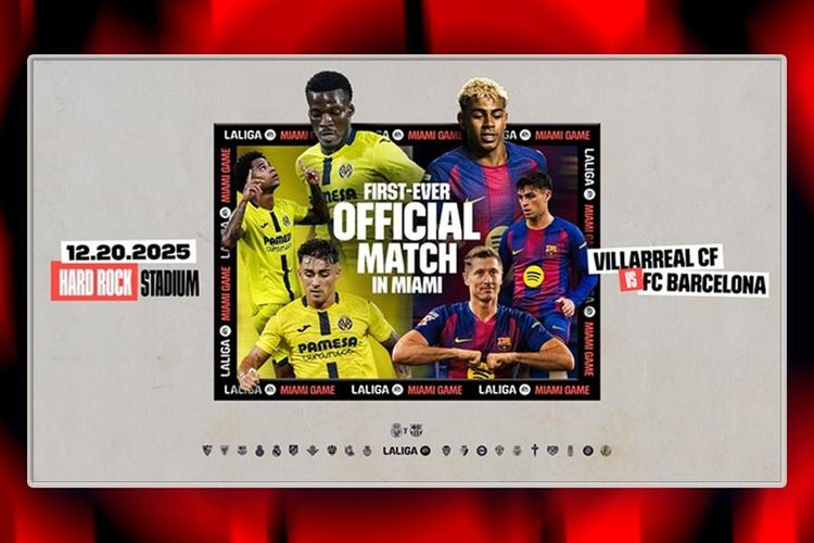 La Liga Batalkan Laga Villarreal vs Barcelona di Miami