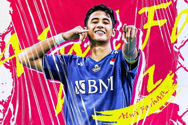 Pebulu tangkis tunggal putra Indonesia, Alwi Farhan. Sumber:Skor.id