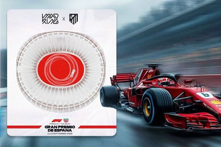 Atletico Madrid Jadi Pendukung Acara Lokal untuk F1 GP Spanyol 5 Tahun ke Depan
