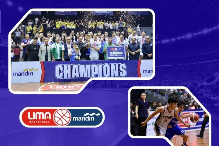 LIMA Basketball 2025 Bandung: ITHB dan Maranatha Raih Juara