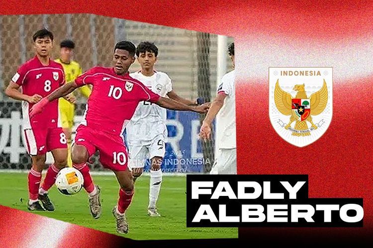 FIFA Soroti Kualitas Penyerang Timnas U-17 Indonesia Fadly Alberto