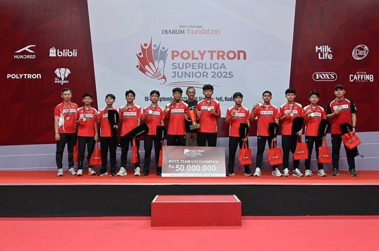 Daftar Juara Superliga Junior 2025, PB Djarum Raih Dua Gelar