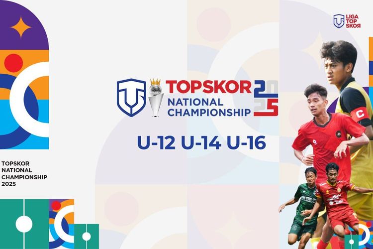 Pembagian Grup TopSkor National Championship U-12 2025