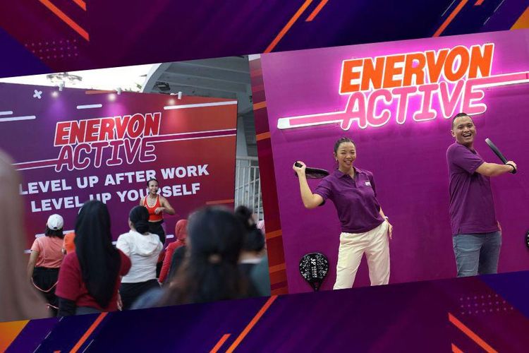 Kampanyekan Olahraga Setelah Kerja, Enervon Active Gelar Rangkaian Kegiatan di GBK