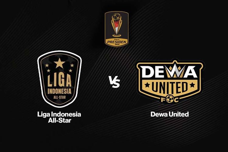Prediksi dan Link Live Streaming Liga Indonesia All Star vs Dewa United di Piala Presiden 2025