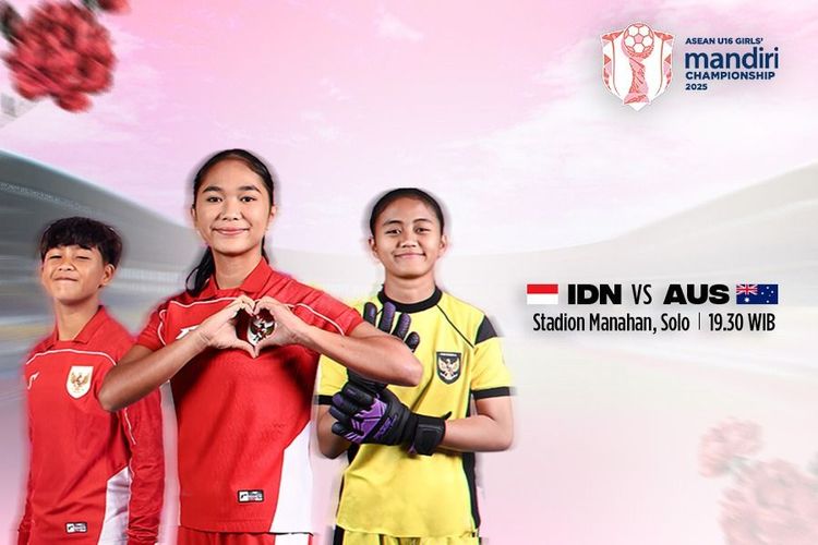 Prediksi dan Link Live Streaming Timnas Putri U-16 Indonesia vs Australia di Piala AFF Wanita U-16 2025