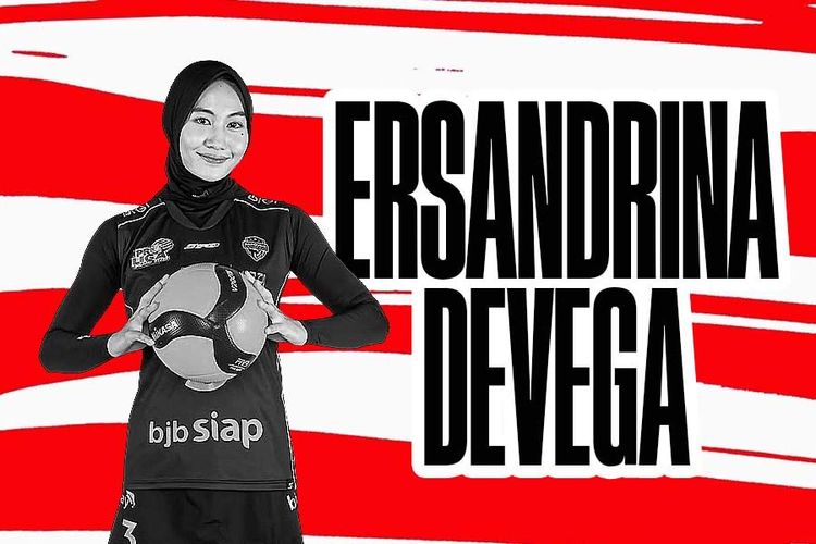 Gacor di AVC Nations Cup 2025, Ersandrina Devega Bintang Baru Timnas Voli Putri Indonesia