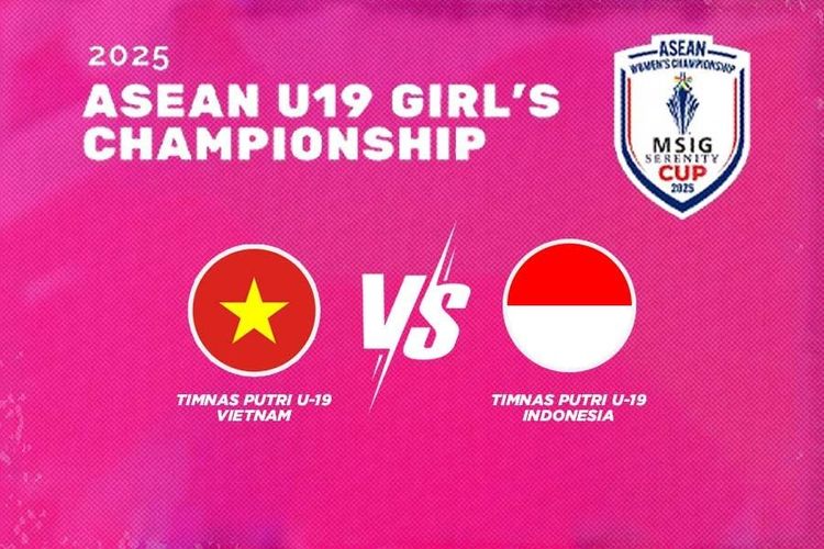 Prediksi dan Link Live Streaming Vietnam vs Indonesia di Piala AFF Wanita U-19 2025