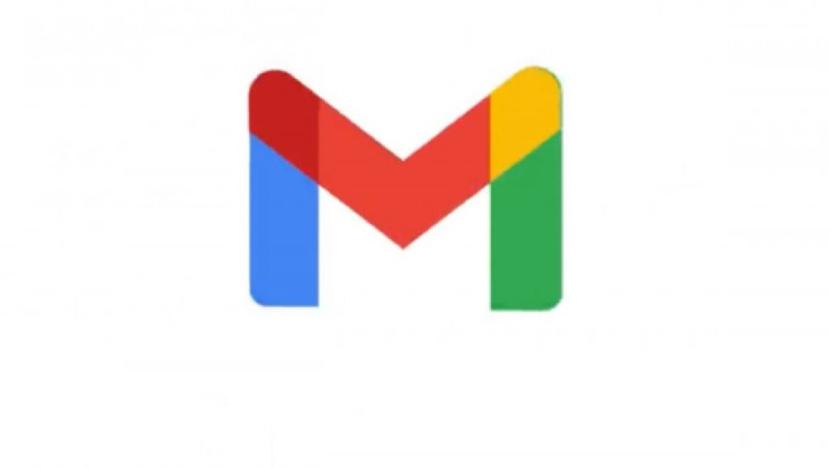 Logo baru Gmail, lebih identik dengan warna Google. 