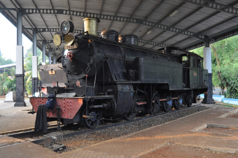 Ilustrasi Lokomotif D14. Pada tahun 2016 lokomotif ini diboyong dari Museum Transportasi TMII, Jakarta ke Solo. Selepasnya, tahun 2019 dilakukan restorasi di Balai Yasa Yogyakarta. (Foto: Humas PT KAI)