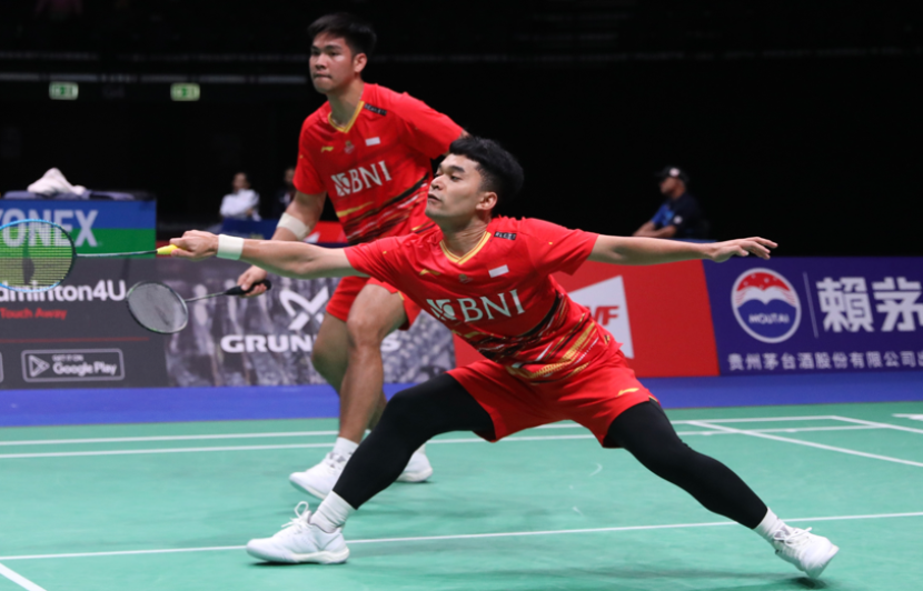 Pasangan ganda putra Leo Rolly Carnando/Daniel Marthin lolos ke babak ketiga Kejuaraan Dunia BWF 2023.