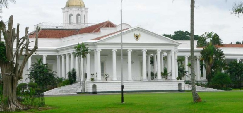 Istana Bogor. Istana Kepresidenan di Kota Bogor dibangun era Hindia Belanda. Foto: Dok Republika