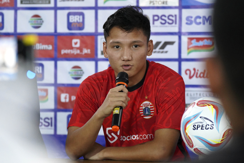 Gelandang Persija Jakarta Syahrian Abimanyu. Foto: persija.id