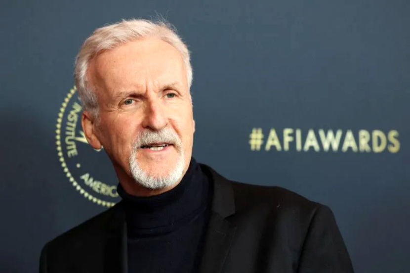 James Cameron saat menghadiri AFI (American Film Institute) Awards di Los Angeles. (REUTERS/MARIO ANZUONI)