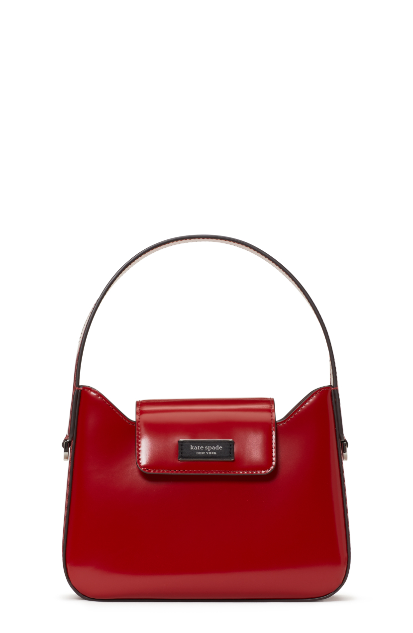 Sam Icon Mini Hobo Bag in Deep Rubine. Dok Kate Spade New York