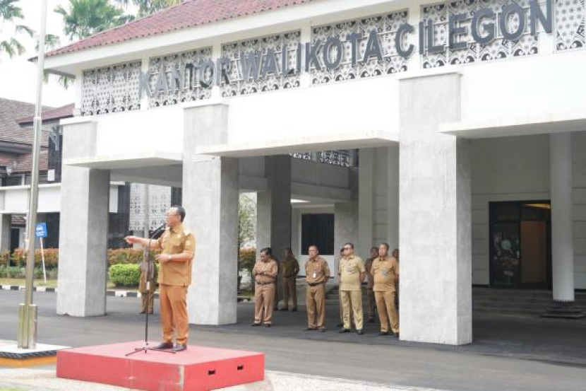 Kantor Wali Kota Cilegon. Pemkot Cilegon Gelar Jajanan dan Ribuan Porsi Rabeg Gratis, Catat Tanggalnya. Foto: Diskominfo Kota Cilegon