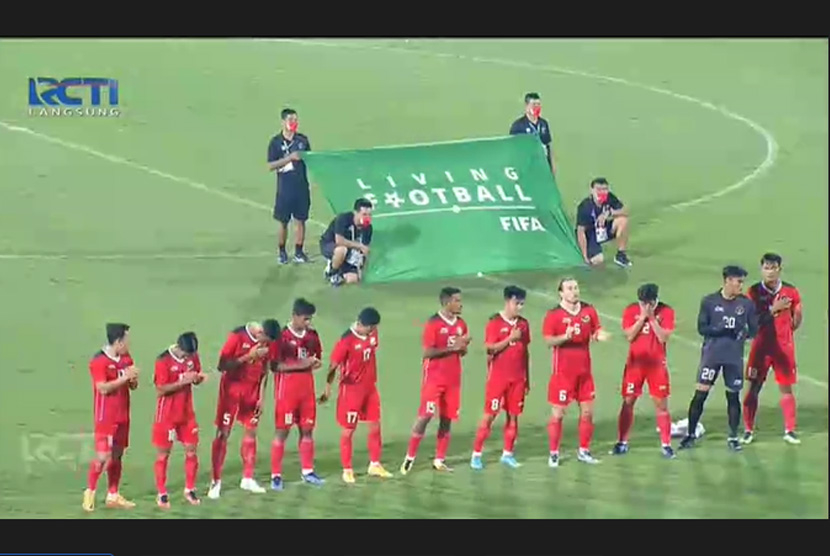 Timnas Indonesia U-23 menghadapi Timor Leste U-23. (Live streaming)