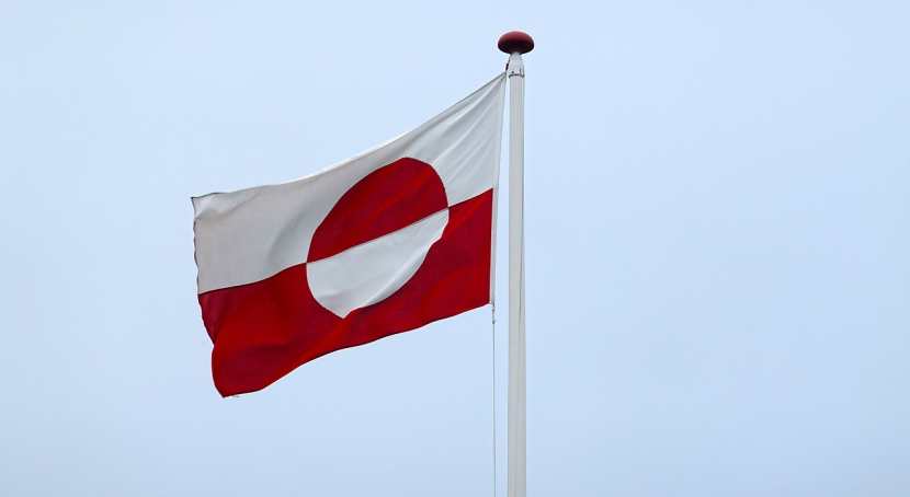 Bendera Greenland.