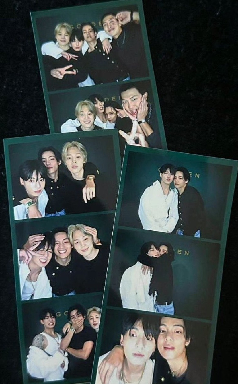 Jimin, Jungkook, V, dan RM. Foto: X