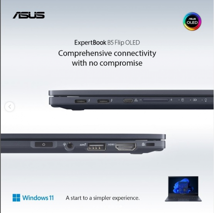 Laptop Bisnis Berstandar Militer ASUS ExpertBook B5, Bikin Worker Asyik ...