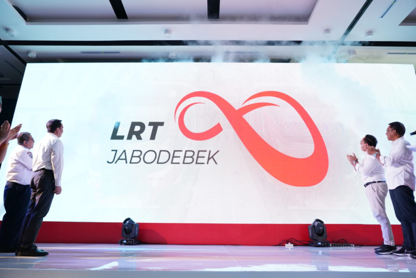 Logo LRT Jabodebek. (Foto: Humas KAI)