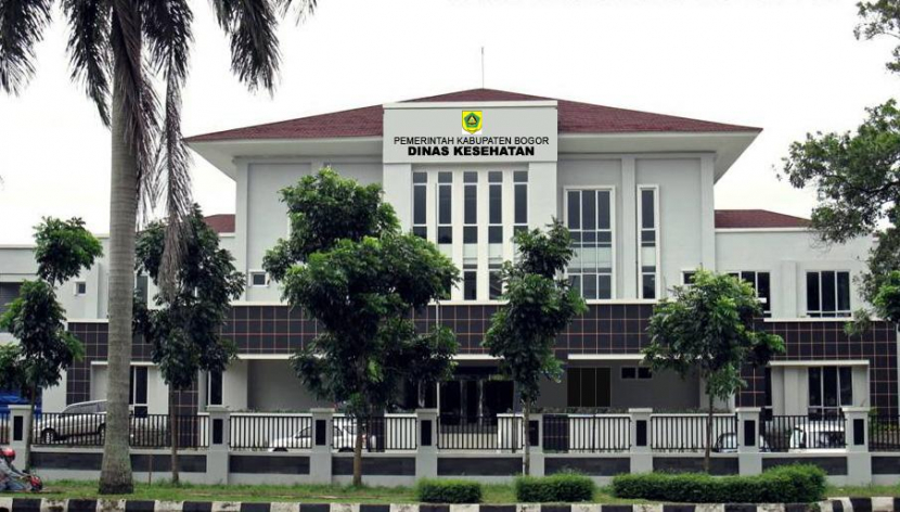 Kantor Dinas Kesehatan Kabupaten Bogor di Cibinong