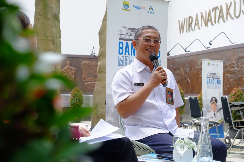 Kepala Dinas Sumber Daya Air dan Bina Marga (DSDABM) Kota Bandung, Didi Ruswandi.