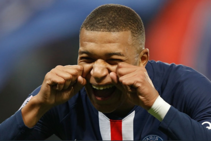 Striker Paris Saint Germain, Kylian Mbappe, akan segera menandatangani perjanjian dengan Real Madrid. (Twitter/@KMbappe)