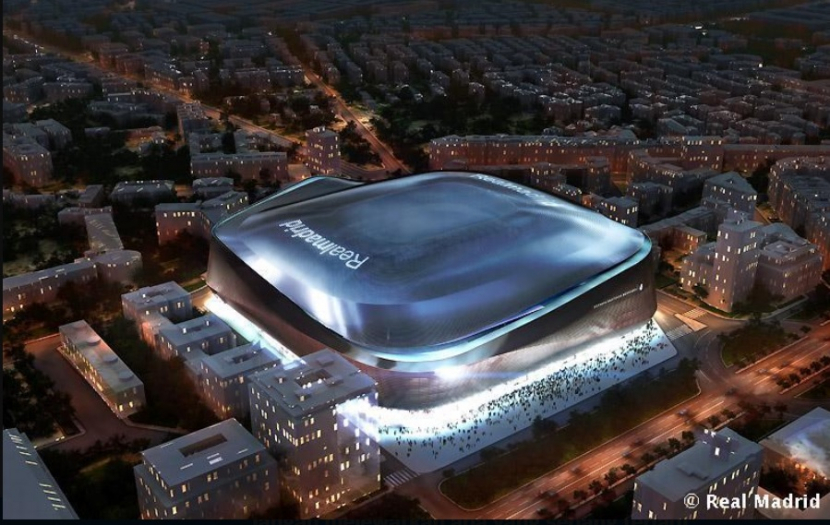 Stadion Santiago Bernabeu akan menjamu kedatangan Chelsea menghadapi Real Madrid di leg kedua babak perempat final Liga Champions. (Twitter/realmadriden)