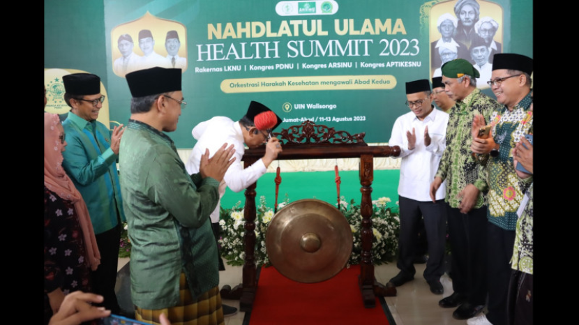 Pembukaan Nahdlatul Ulama Health Summit 2023, di<a href=