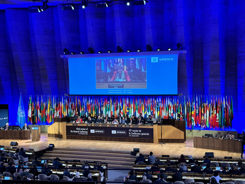Konferensi umum UNESCO ke-42 (dok. kemenlu)