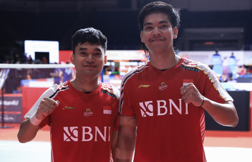 Para pemain Indonesia berguguran di babak pertama Singapore Open 2023 di hari pertama. Untungnya, juara bertahan Leo Rolly Carnando/Daniel Marthin yang melangkah ke babak kedua.