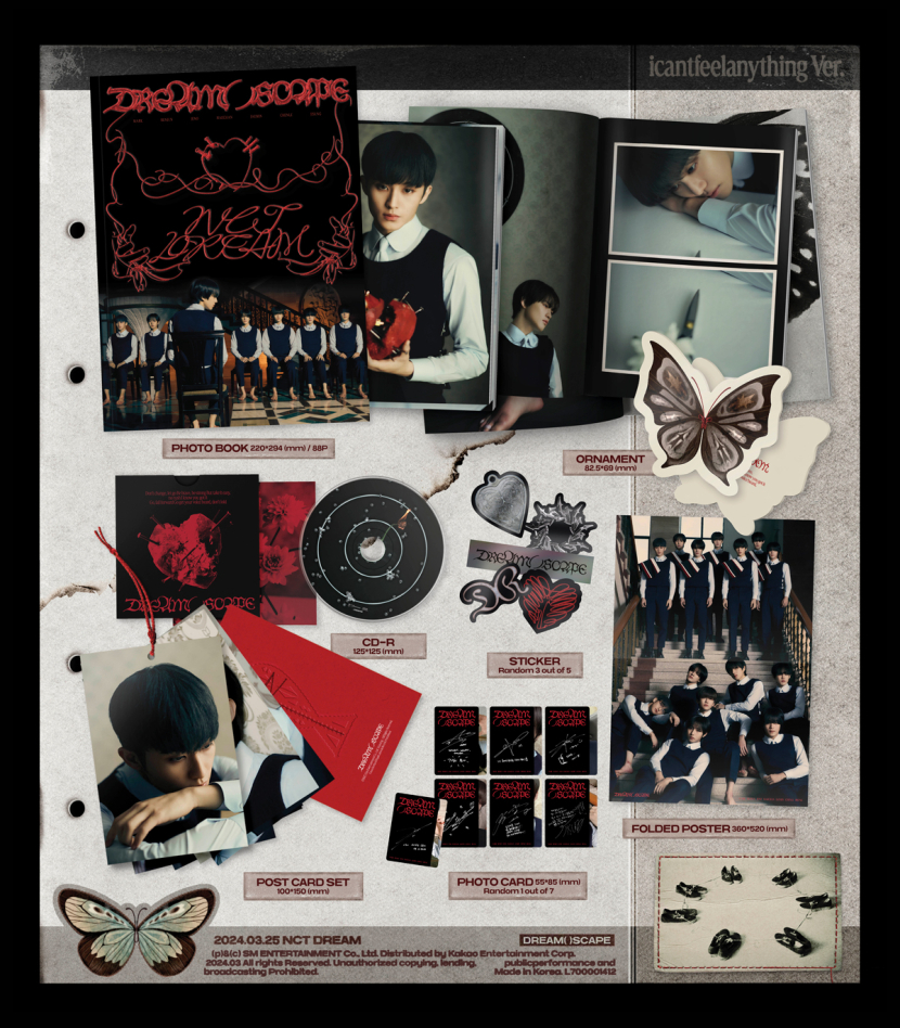  Album NCT Dream, 'DREAM() Scape' yang tersedia di iStyle.id yang berkolaborasi dengan K-Pop Good Store ternama asal Korea Selatan, WITHMUU. Foto: iStyle