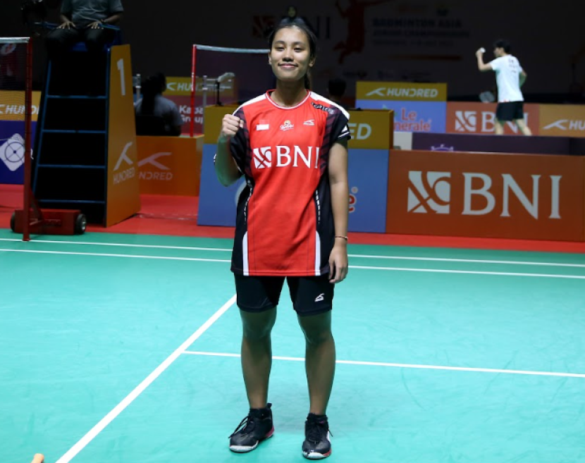 Pemain tunggal putri Mutiara Ayu Puspitasari menjadi Juara Asia Junior 2023. Dengan begitu, Mutiara menggagalkan Asia Timur berjaya penuh di Kejuaraan Asia Junior 2023.