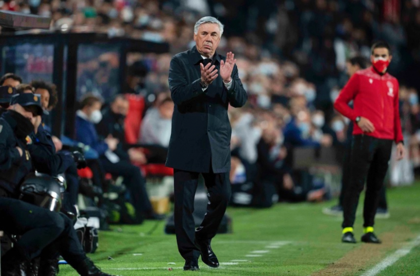 Carlo Ancelotti menyebut sepak bola indah bukan hanya milik Barcelona. (Twitter/@MrAncelotti)