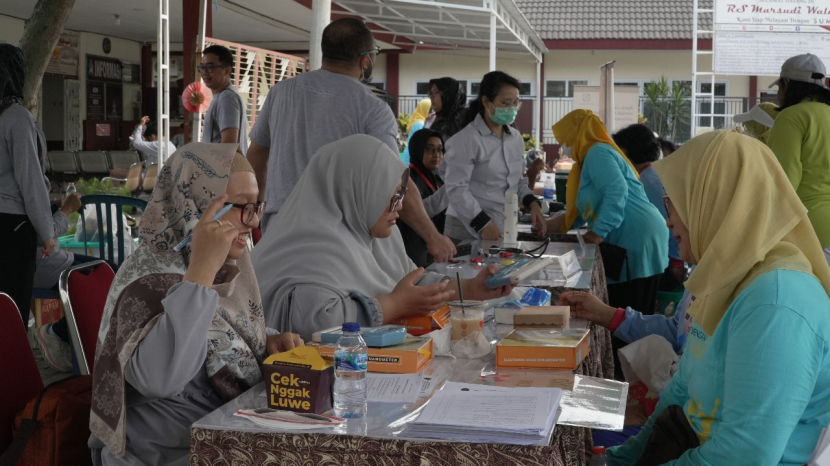 Pada hari keempat Pertemuan Ilmiah Tahunan (PIT) XXII, Sabtu, 7 Oktober 2023, Perhimpunan Dokter Spesialis Kedokteran Fisik dan Rehabilitasi Indonesia (PERDOSRI) menggelar workshop haji. (FOTO: PERDOSRI)