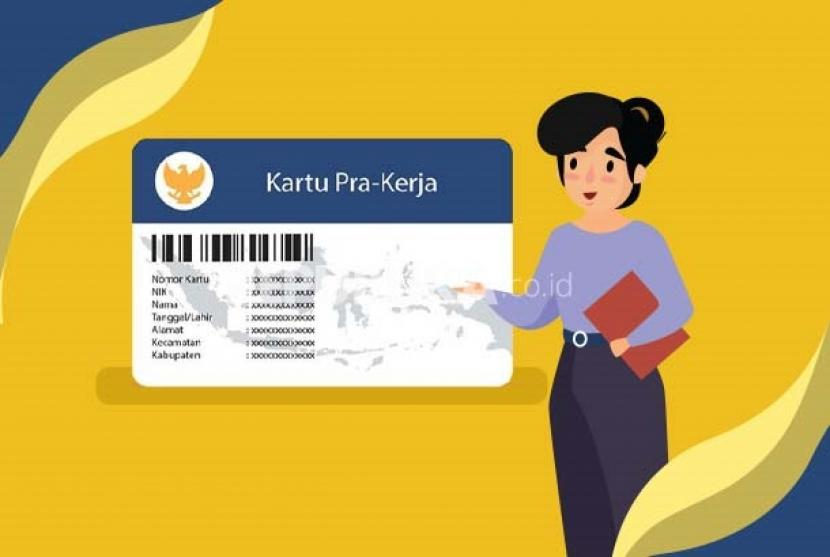 Calon peserta yang sudah memiliki akun bisa mendaftar untuk mendapatkan Kartu Prakerja Gelombang 55. Ilustrasi. Foto : republika