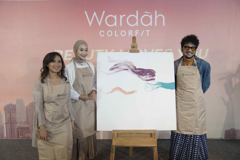 Wardah Colorfit Beauty Moves You Art Journey. Dok PT Paragon Technology and Innovation