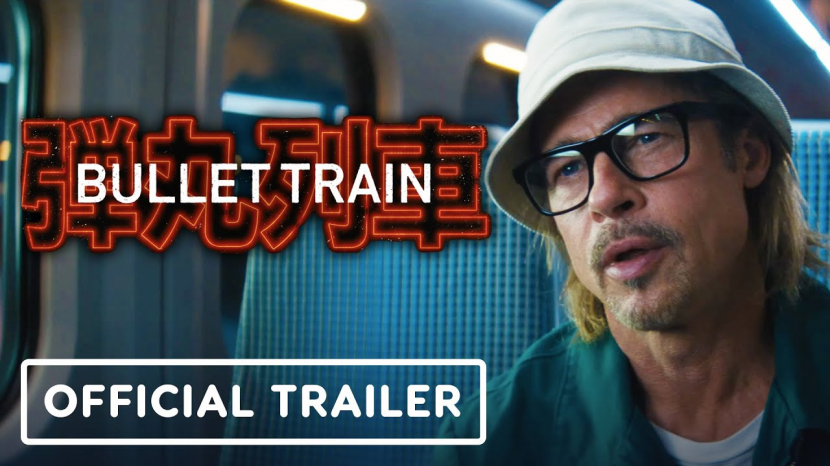 Brad Pitt dalam trailer Bullet Train. Sumber: Youtube. 