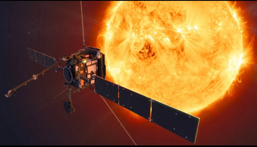 Pesawat ruang angkasa European Solar Orbiter mengambil gambar matahari yang paling dekat. Gambar: Badan Antariksa Eropa (ESA)