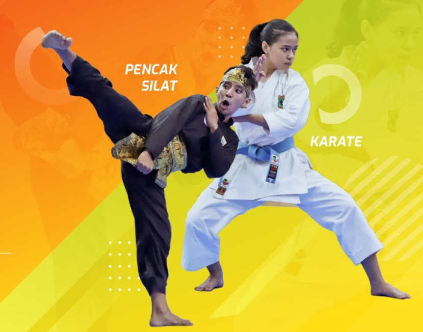 Juara cabang pencak silat dan karate Olimpiade Olahraga Siswa Nasional (O2SN) jenjang SMP tahun 2022 diumumkan oleh Balai Pengembangan Talenta Indonesia (BPTI). Foto : puspresnas