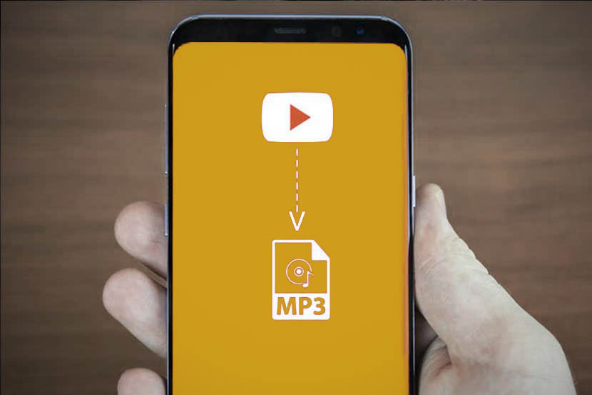 Ilustrasi download Youtube ke MP3 di smartphone.